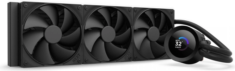 Refrigeración líquida NZXT Kraken Plus 360 LCD negra