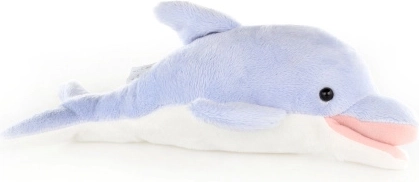 Delfín de peluche azul claro 25 cm