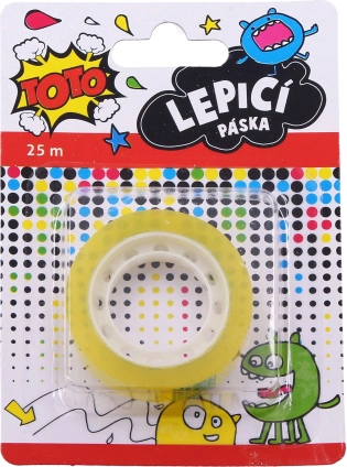 Cinta adhesiva transparente 12 mm × 25 m