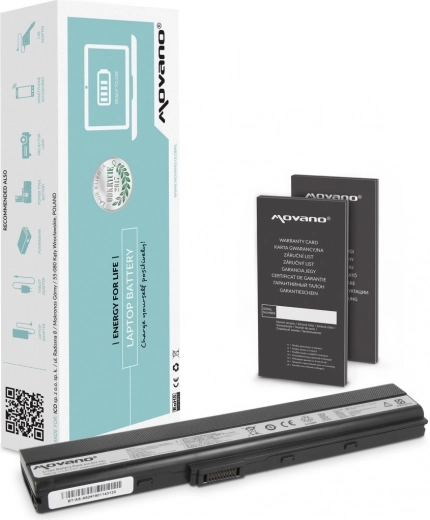 Batería Movano para Asus A52/K52 4400 mAh (48 Wh)