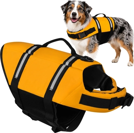 Chaleco salvavidas para perro Purlov – L
