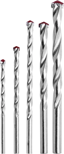 Juego de brocas para mampostería 4–10 mm, 5 uds.