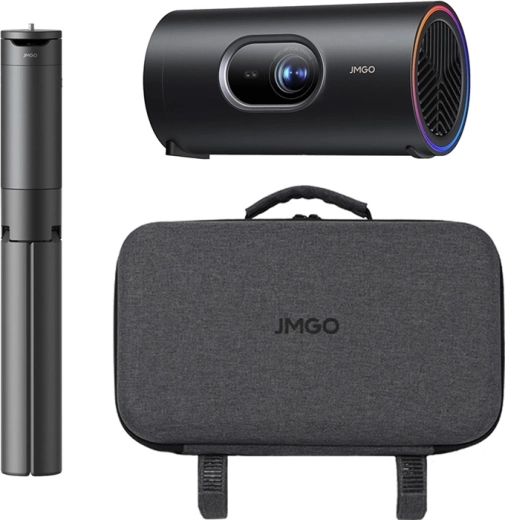 JMGO PicoPlay+ proyector portátil con trípode y batería