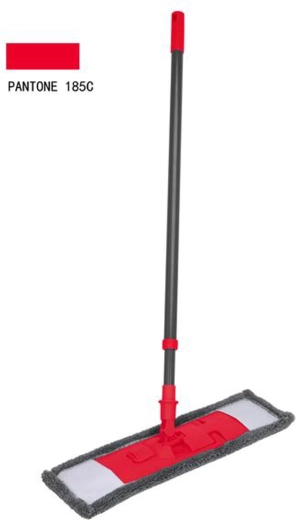 Mopa para suelo con mango telescópico TORO, gris