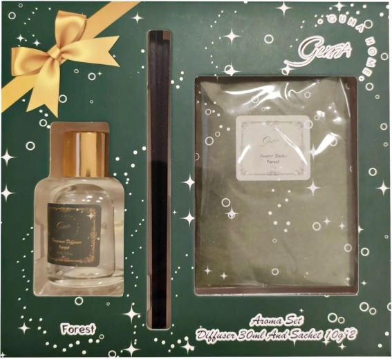 Set de difusores aromáticos y saquitos Guna Home – Bosque