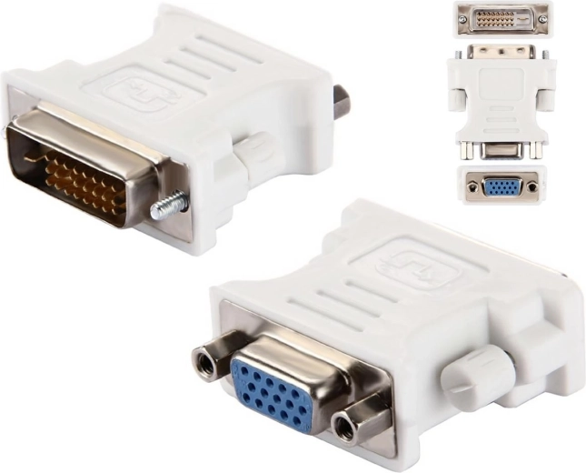 Adaptador DVI (macho) a VGA (hembra)