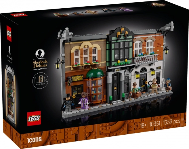 LEGO Icons Sherlock Holmes: rincón de libro (book nook)