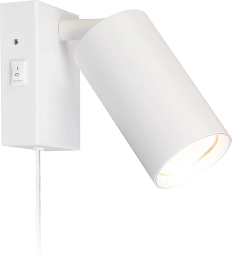 Lámpara de pared orientable Solight Cele GU10 blanca
