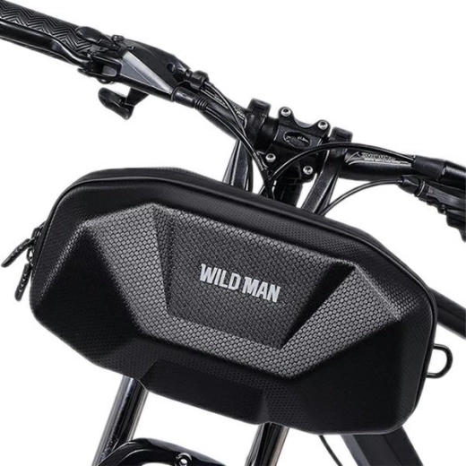 Bolsa de cuadro para bicicleta Wildman X9 3,5 l negra