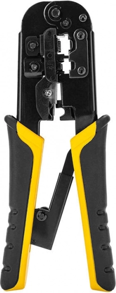 Deli Tools alicates de crimpado para conectores de red RJ45/RJ14/RJ12/RJ9 (4/6/8P)