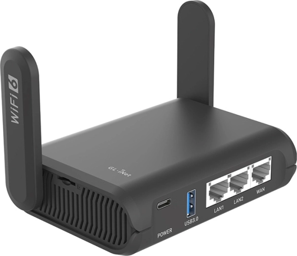 GL.iNet Slate AX router de viaje Wi‑Fi 6
