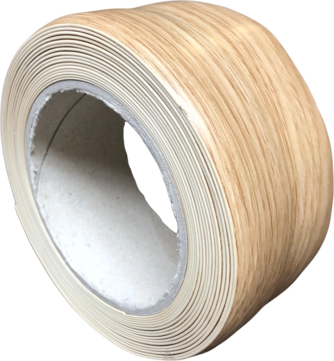 Moldura adhesiva para suelo de PVC, roble natural, 52 mm × 5 m