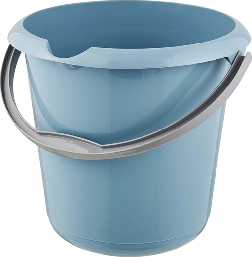 Cubo con boquilla vertedora azul nórdico 30 × 28 cm