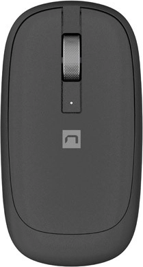 ratón inalámbrico natec lark 4000 dpi con clic silencioso y tecnología blue sense