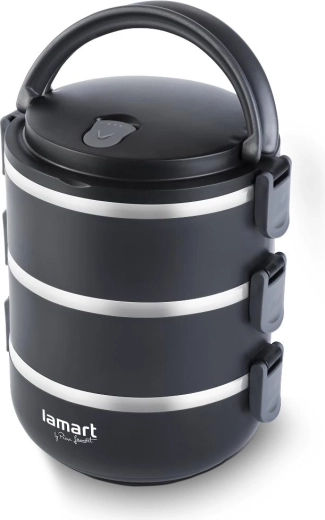 Recipiente térmico Lamart 1,8 l negro