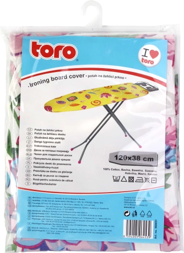 Funda para tabla de planchar Toro 38 × 120 cm, de algodón