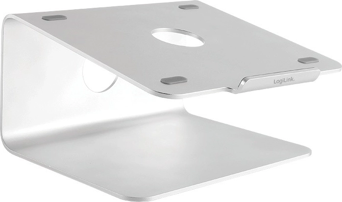 Soporte de aluminio para portátil LOGILINK de 11–17" con base giratoria