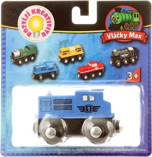 Locomotora diésel de madera Maxim