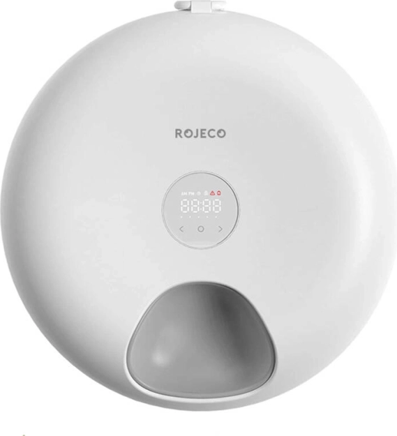 Comedero automático para mascotas ROJECO con 6 compartimentos (3600 mAh)