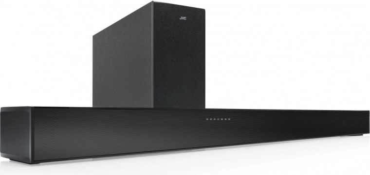 Barra de sonido JVC 2.1 con subwoofer inalámbrico