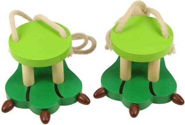 Zancos de cocodrilo Bigjigs Toys para niños