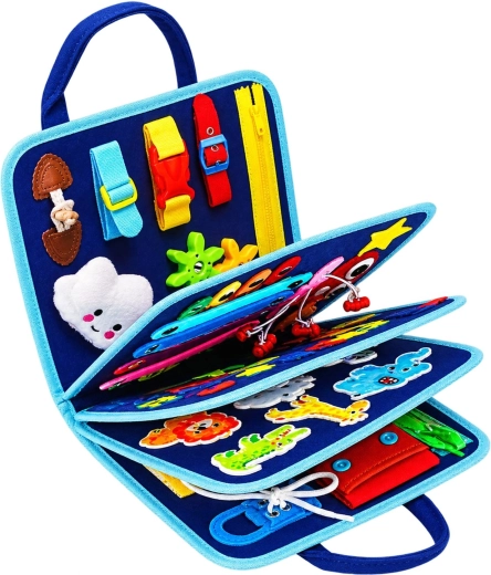 Libro Montessori sensorial Renew Force para niños