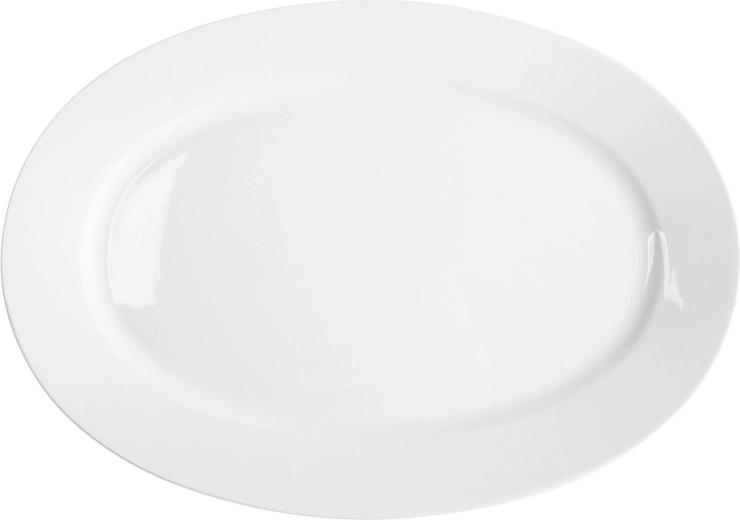 Mariapaula Klasyka biała plato ovalado de servir 28 cm