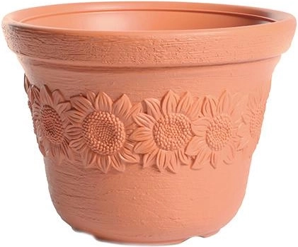 maceta SUNNY color ladrillo 40 cm