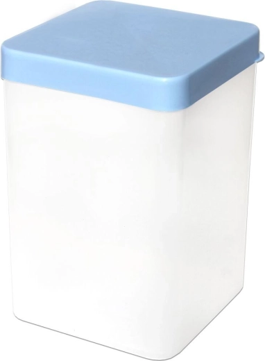 Bote para alimentos a granel 3 l rectangular, alto, mix de colores