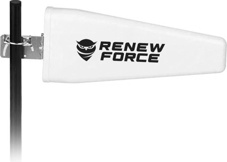 Antena direccional exterior blanca 46 dBi para LTE/3G/4G/5G - 1 unidad