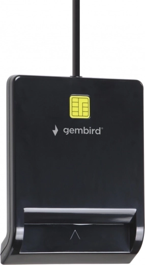 Lector USB universal de tarjetas SmartCard, negro
