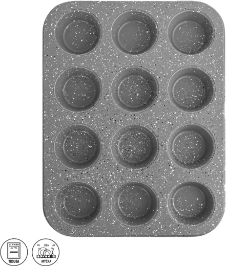 Molde de granito Orion GRANDE para 12 muffins