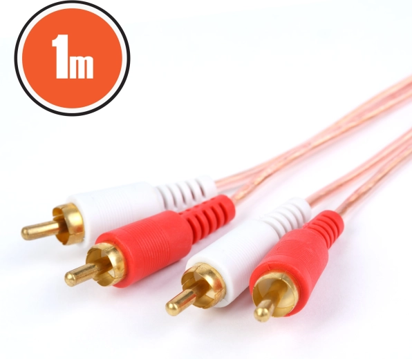 Cable de audio RCA de 1 m