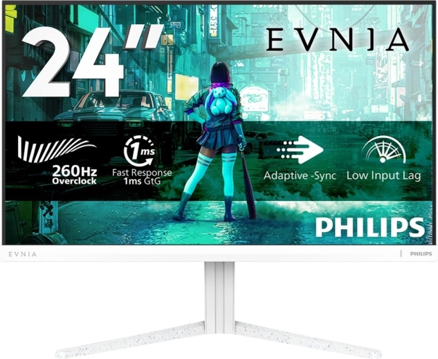 Philips Evnia 23,8" monitor gaming Fast IPS 260 Hz