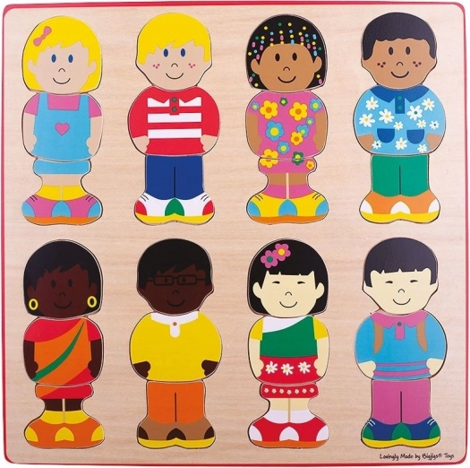 Puzle encajable Amigos Bigjigs Toys