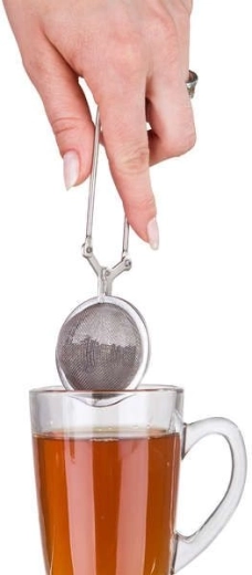 Infusión limpia sin hojas