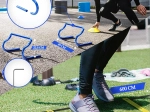Gran set de entrenamiento: escalera de coordinación, conos y mini vallas XXL