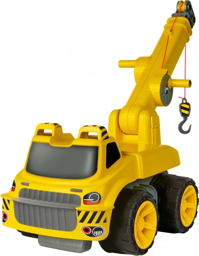 Grúa giratoria 360° con cabrestante potente