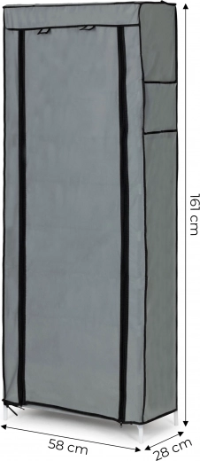 Funda textil protectora con cremallera