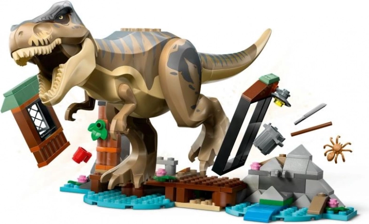 T-rex articulado para juego de acción