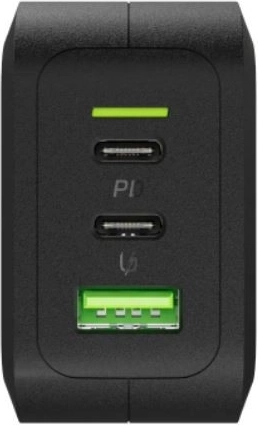 Tres puertos para carga simultánea