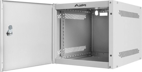 Puerta frontal con cerradura y apertura de 180°