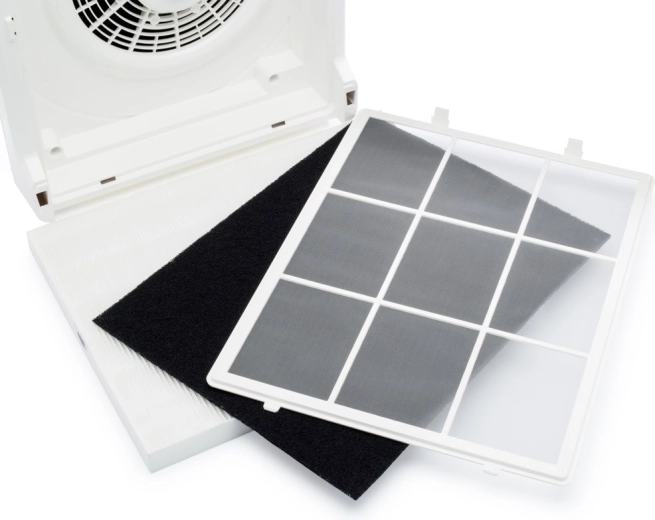 Filtración de cuatro etapas con True HEPA 99,97 %