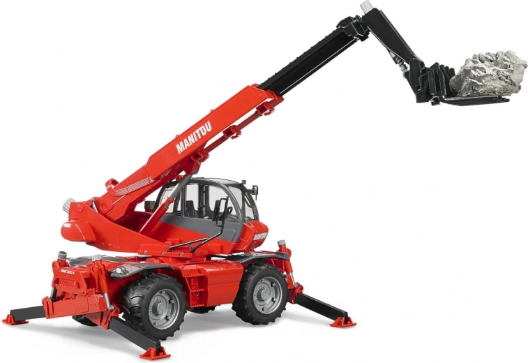 Cabina giratoria y brazo extensible