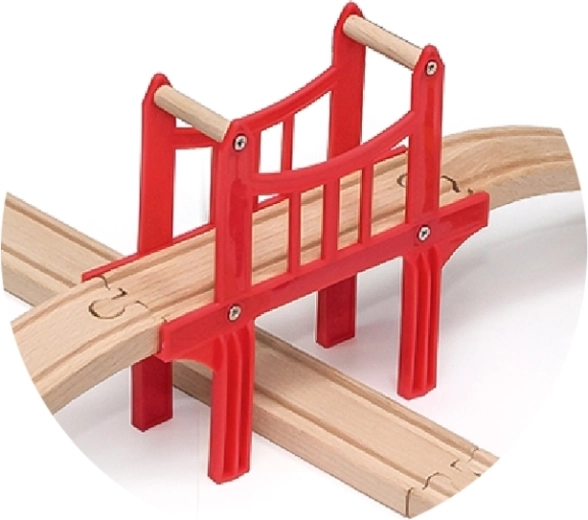 Puente resistente para escenarios de juego creativos