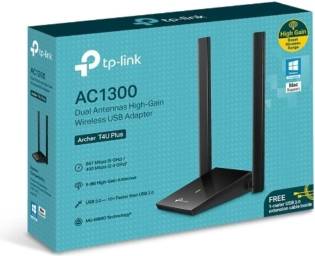 Doble banda AC1300 para velocidad y estabilidad