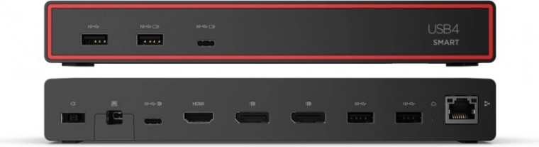 Conectividad USB4 rápida con ancho de banda de 40 Gb/s