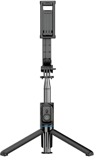 Trípode estable y ajuste de 360°