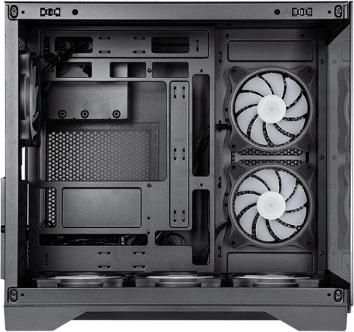 Flujo de aire optimizado y compatibilidad con refrigeración de gama alta