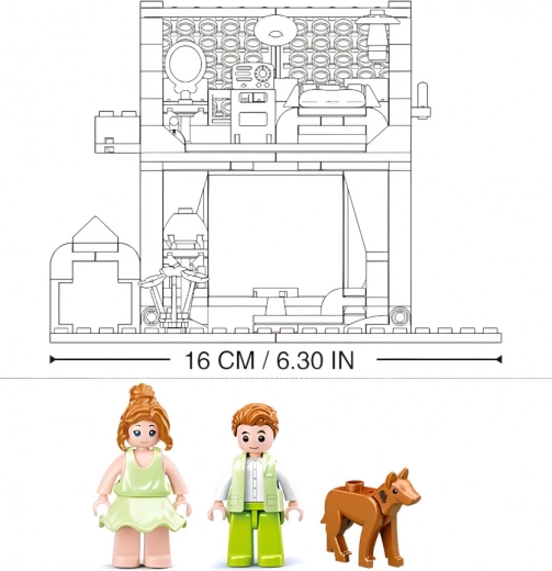Tamaño ideal y dos figuras para jugar